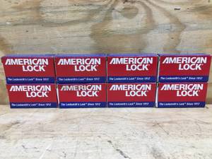 lot 122 image: Lot of 8 - Padlocks