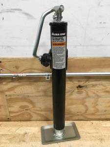 lot 124 image: Ultra-Tow Top Wind Round Tube Mount Jack Model # 113355