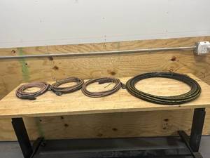 lot 167 image: Lot of 4 Pressure Washer Hoses