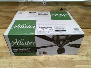lot 15A image: Hunter Low Profile IV Ceiling Fan - 42 Inch, Indoor