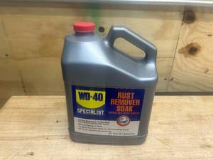lot 168 image: WD-40 SPECIALIST 1 Gal. Rust Remover Soak, Dissolves Rust Safely, Biodegradable