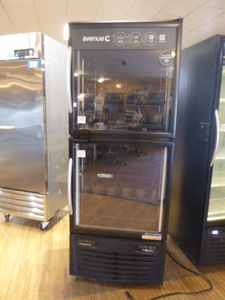 lot 3 image: Minus Forty Avenue C Dual Temperature Glass Door RefrigeratorFreezer