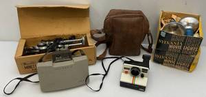 lot 49 image: Misc. Polaroid Cameras & More