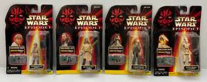 lot 64 image: Misc. STAR WARS Episode 1  Collection 1 Action Figures (NIB)