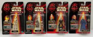 lot 66 image: Misc. STAR WARS Episode 1  Collection  3  Action Figures (NIB)