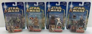 lot 73 image: Misc. STAR WARS Attack Of The Clones  Action Figures (NIB)