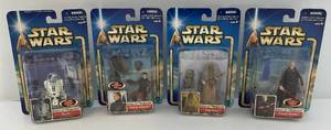 lot 76 image: Misc. STAR WARS Attack Of The Clones  Action Figures (NIB)