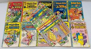 lot 95 image: 35 Cent Richie Rich Comics (SOME WITH WRITING)