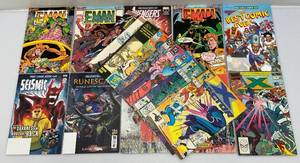 lot 100 image: Misc. Comics Including (E-Man) & More