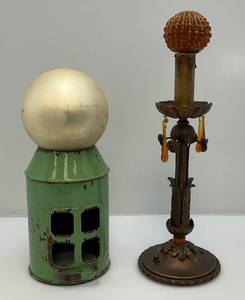 lot 145 image: Misc. Metal Lamps
