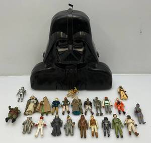 lot 160 image: 1970s & 80s STAR WARS Action Figures In 1980 Darth Vader Carring Case (No Weapons)