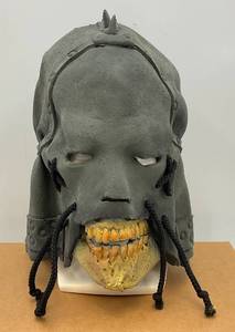 lot 161 image: Vintage Scary Skull Latex Halloween Mask