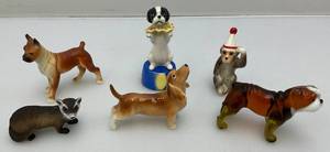 lot 174 image: Misc. Miniature Animal Figurines Including Murano & More