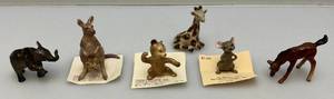 lot 175 image: Misc. Miniature Hagen-Renaker Animals (Some On Card)