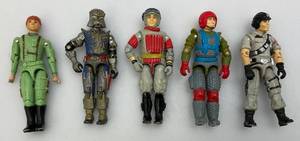 lot 187 image: Misc. Vintage G.I. Joe 3.5 Action Figures