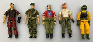 lot 188 image: Misc. Vintage G.I. Joe 3.5 Action Figures