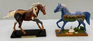 lot 197 image: The Trail Of Painted Ponies Year Of The Horse & Rolling Thunder  Numbered Collectibles (T)