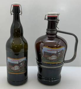 lot 205 image: Kreuzberg Um 1870 German Brewery Beer Bottles 1 16 1 18 (T)