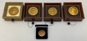 lot 210 image: Vintage Swiss Torens Pull String Music Boxes (Need Repair)