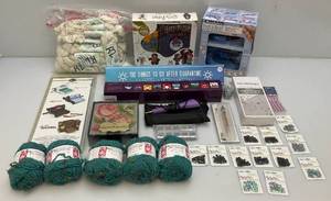 lot 233 image: Misc. Crafting Items Including Knot-A-Bead & More (Some NIB) (CL)