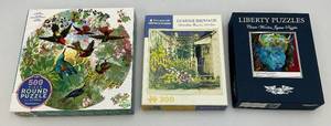 lot 241 image: EST. $150.00 LIBERTY Brand Wooden Puzzle Buffalo Strength (NEW) & More (CL)