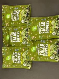 lot 15 image: GA 2 (8) - Go Raw Organic Sprouted Seed Salad Toppers - Italian Herb, 4 oz (Lot of 5)