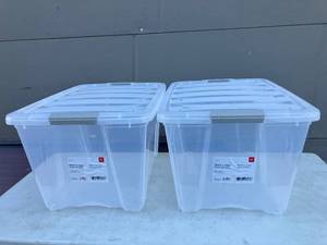 Stack & Pull Plastic Totes