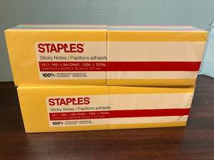 Large Bright Sticky Notes