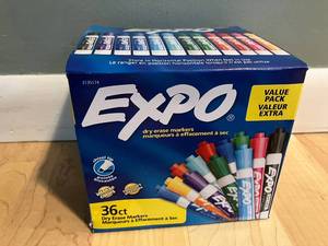 Expo Dry Erase Markers