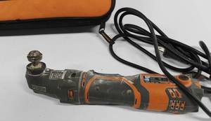 lot 51 image: RIDGID Variable Speed Oscillating Multi Tool 120 Volts Comes In Original Case