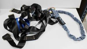 lot 58 image: Guardian Fall Protection Harness & Lanyard Combo Kit, Body Wear, Connector And Bag Used In Like New Condition