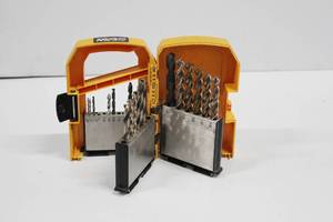 lot 63 image: DeWalt Drill Bit Set Missing A Few Bits ( See Pictures For Lot Details)