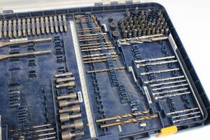 lot 66 image: Drilling And Driving Accessory Kit, RYOBI Brand (See Pictures For Lot Details)