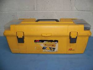 lot 33 image: Plano, 26 Grab and Go Tool Box - INCLUDES Contents - Connectors, Fasteners, etc. (as pictured)