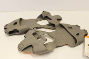 lot 83 image: Ice Cleats Winter Walking Low Profile Transitional Traction Outdoor  Indoor Use Molded In Tungsten Studs