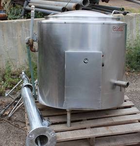 lot 6 image: Groen 40 Gallon Steam Kettle Model FTWC 40 In Working Condition
