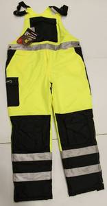 lot 15 image: Majestic High Visibility Insulated Bib Overall Size 4X, Great Quality Heavy Duty