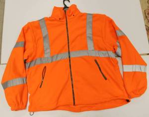 lot 8 image: Majestic Safe Hi - Viz Fleece Jacket & Liner ANSI 3, Orange Size T4