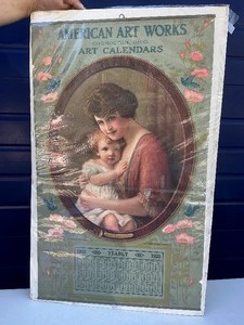 1920 American Art Works Calendar