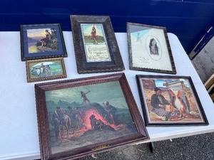 Native American - Western Picture Lot