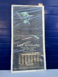 1940 Fawn Beverages Calendar