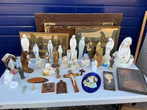 Religious Figure Picture Lot