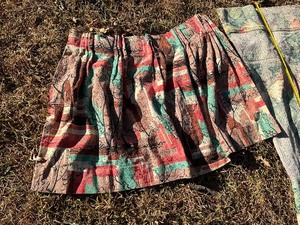 MCM Barkcloth Curtain and Bedspread