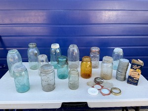 Antique Canning Jar Lot