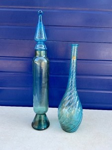 Empoli Blue Rocket Decanter 