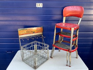 Cosco Step Stool  Display and Milk Crate
