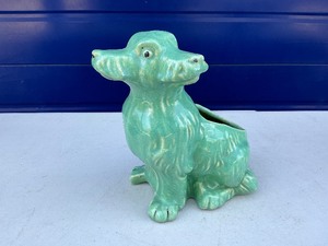 Weller Three Headed Dog Planter