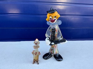 Murano Glass Clowns