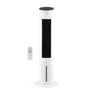 Vissani 1 Gal. 210 CFM 3-Speed Digital Tower Portable Evaporative Cooler with Remote Control Up to 215 sq. ft. Customer Returns See Pictures