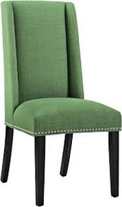 Lot of MODWAY Baron Kelly Green Fabric Dining Chair    Customer Returns See Pictures
